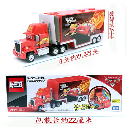 Tomy Tomica-Modèle de véhicule édition spéciale pour garçons, jouets moulés sous pression, voiture Tokyo, McQueen, Mater, Finn, McMissile, cadeau de collection, 1/64