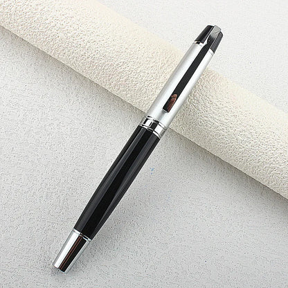 MONTE MOUNT - Stylo à bille 0.7mm argenté et noir de haute qualité