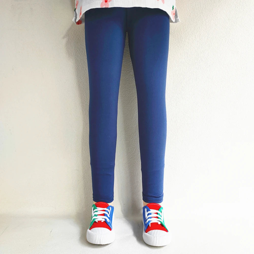 Leggings doux pour filles, pantalons pour enfants, imprimé de fleurs, slim, élastique, crayon