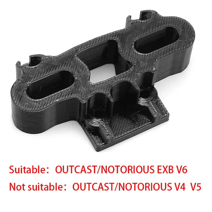 Pare-chocs avant en TPU pour voiture RC, impression 3D, pour 1/8 ARRMA RC KRATON V6 EXB notoire OUTCAST EXB V6 Monster Truck car