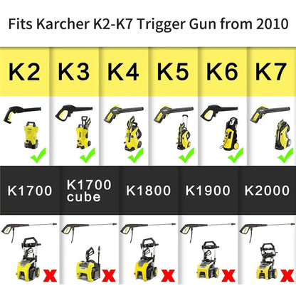 Lance à mousse de neige de 750ML pour nettoyeurs à pression de voiture KARCHER/BOSCH AQT/LAVOR, générateur de mousse de savon avec buse de pulvérisation réglable