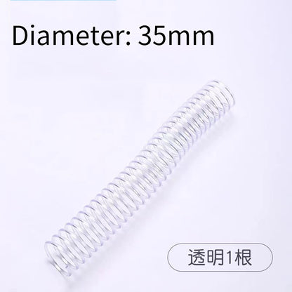 Anneau de reliure en plastique Transparent à feuilles mobiles,