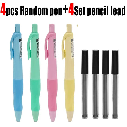 Crayon mécanique avec taille-crayon Anti-myopie, crayons à poignée souple, 2.0mm,