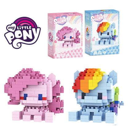 Blocs de construction mon petit poney, l'amitié est magique, princesse Cadance Twilight Sparkle, jouets de dessin animé, cadeau pour enfants