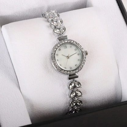 Diamond-Ear-Montres-bracelets à quartz pour femmes,