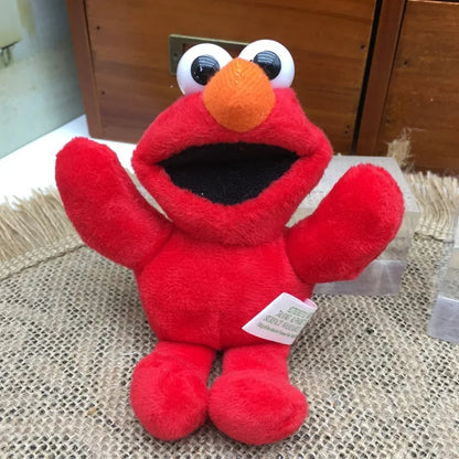 Pendentif en peluche Elmo Sesame Street 12cm, poupée périphérique de dessin animé, porte-clés, décoration de sac à dos, cadeaux de vacances pour amis et enfants