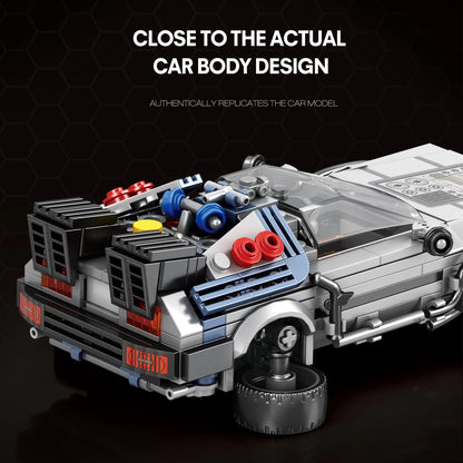 Blocs de construction de voiture DMC classiques, 405 pièces, modèle de voiture de sport future, briques, ornements de bureau, jouets éducatifs pour enfants, bricolage, cadeaux de vacances