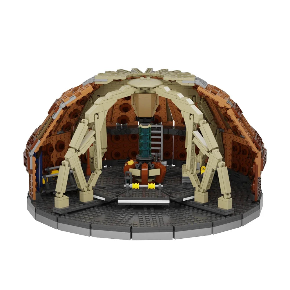 MOC Time Travel 10th Doctor Tardis blocs de construction, Kit de modèle de Machine de science-fiction rétro aventure galactique briques à monter soi-même cadeau pour adultes