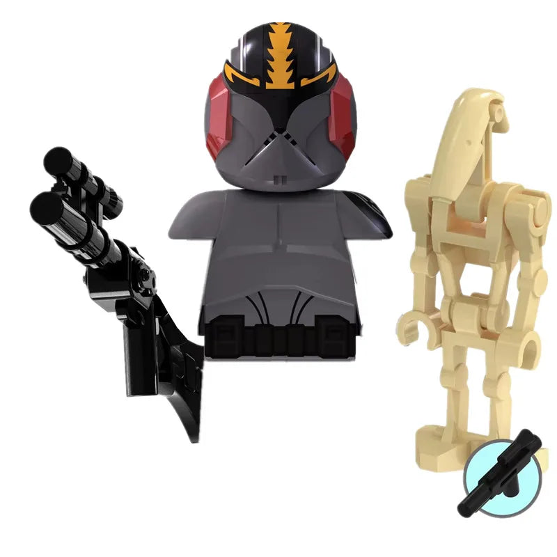 WM6147 le Service aérien spécial Delta militaire Alpha KSK neige léopard Commando marine sceaux forces d'enfants sauvages modèle bloc brique jouet