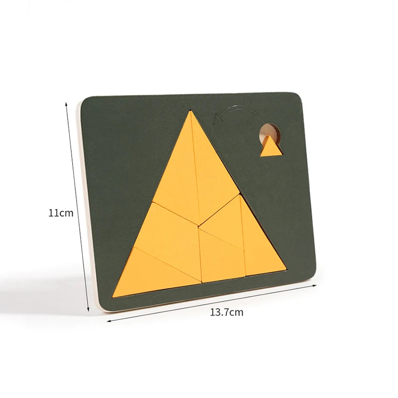 Puzzles géométriques en bois défi Impossible combustion du cerveau décompression qi esprit casse-tête pour adultes enfants