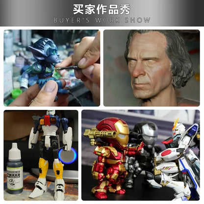 Peinture Pigment Main Revêtement Stylo Revêtement Document De Base Modèle Coloration Aqueuse Nature À La Main Cay Jouets DIY X121-x144