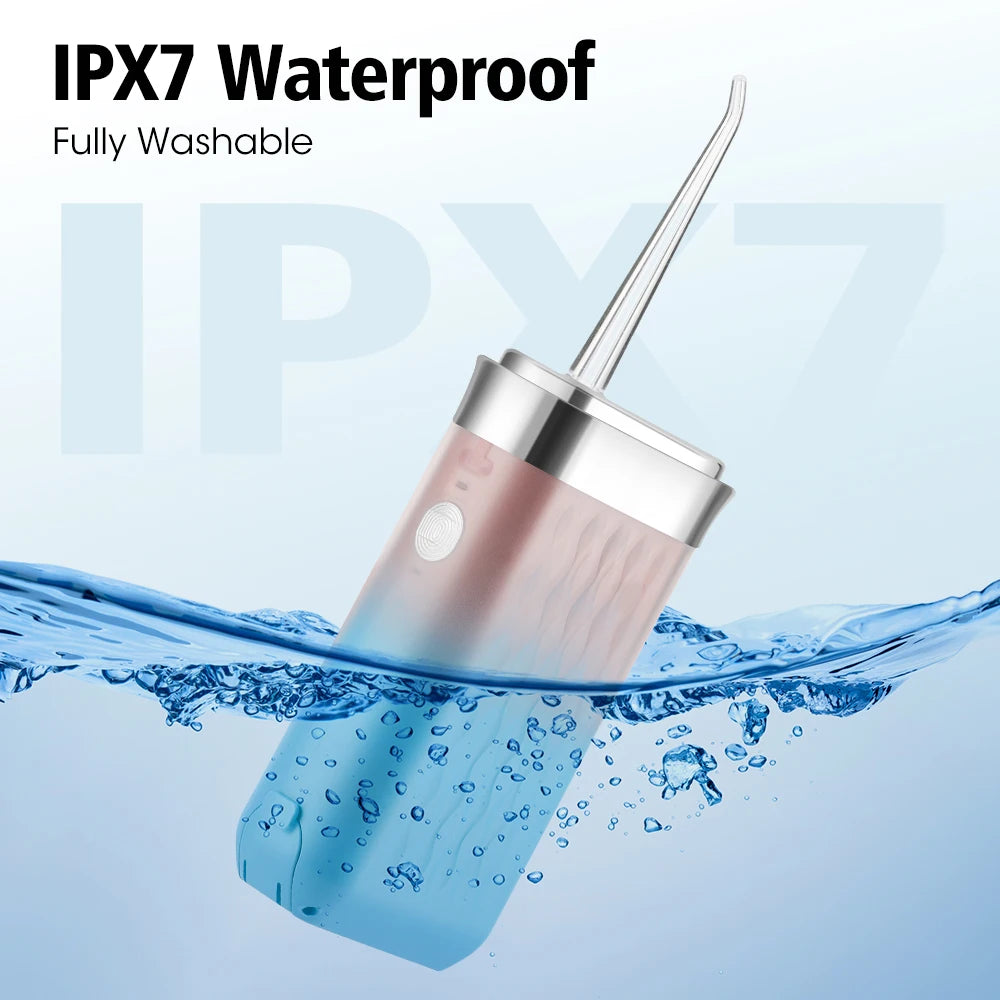 Irrigateur buccal électrique Portable, hydropulseur, blanchiment des dents, Jet d'eau dentaire sans fil, outils de nettoyage des dents pour la maison et les voyages