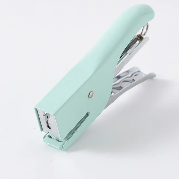 Tron-Pince d'emballage professionnelle en métal, capacité de 16 feuilles, pratique, bureau, étudiant, enseignant, 1 pièce