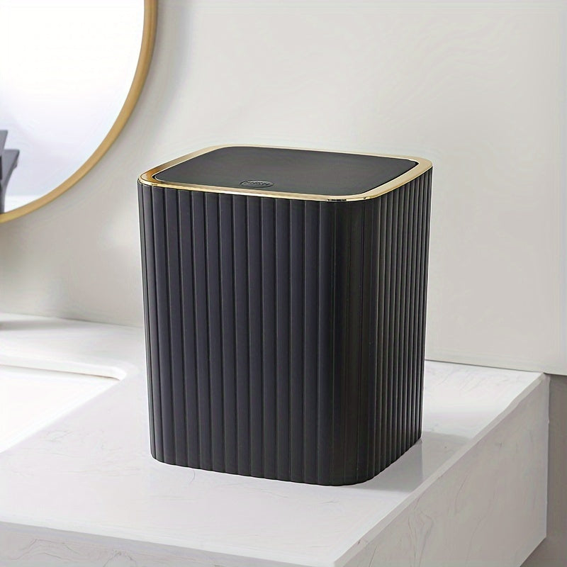 Ensemble de 6 accessoires de salle de bain noirs