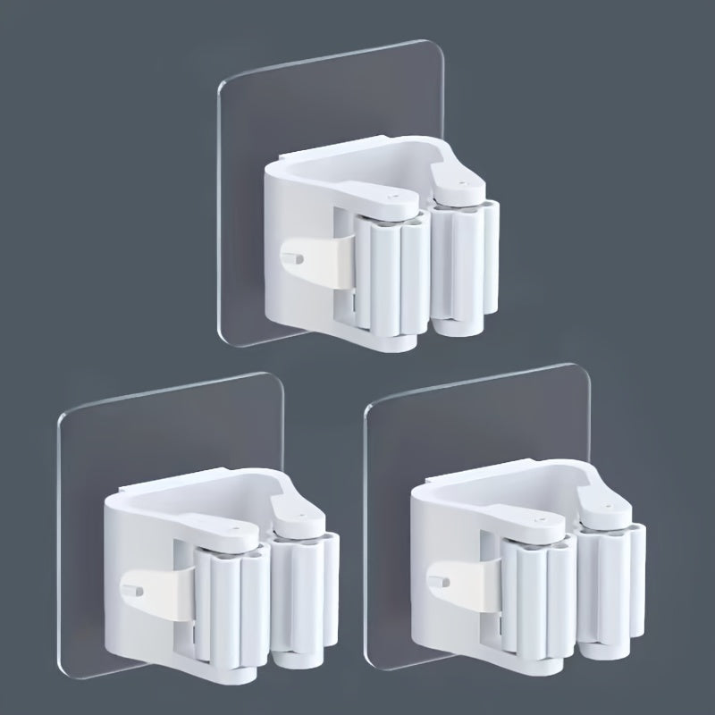 Ensemble de 3 pièces support clip de rangement mural