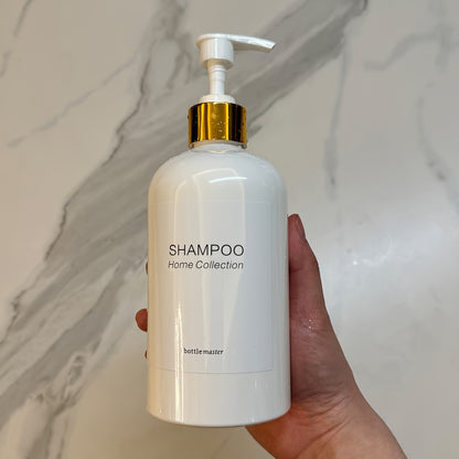 3pcs Shampoo & Conditioner Dispenser Set with Wall Mounts - 16.9oz, Bamboo Pump, Plastic, Bathroom Essentials, Shampoo And Conditioner Set