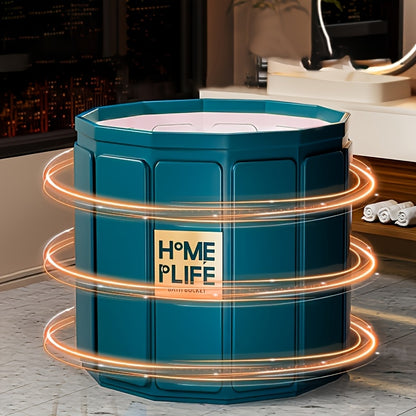 Compact Foldable Inflatable Bathtub - Portable Spa Tub for Adults, Plastic Soaking Tub for Home & Outdoor Use, Family Bathroom Hot Tub Alternative, Space-Saving Design for Small Spaces