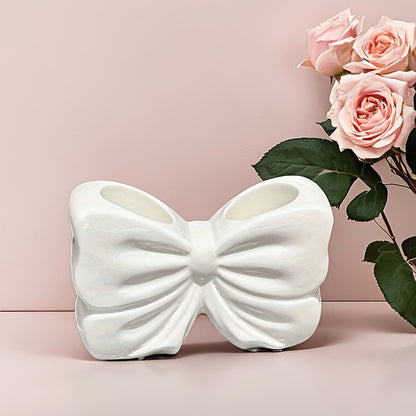 Home Design Cute Girl Heart Bow Toothbrush Holder Bathroom Washstand Toothpaste Ceramic Storage Rack, Shower Caddies