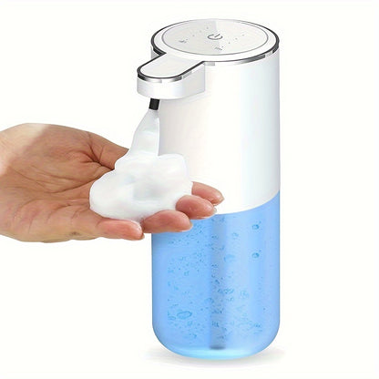 Charging Automatic Soap Dispenser, 380ml, Wall-Mounted, -Friendly, with Lithium Battery, USB Charging, Automatic Sensor, for Kitchen Detergent, Bathroom, Shampoo, Conditioner, Body Was