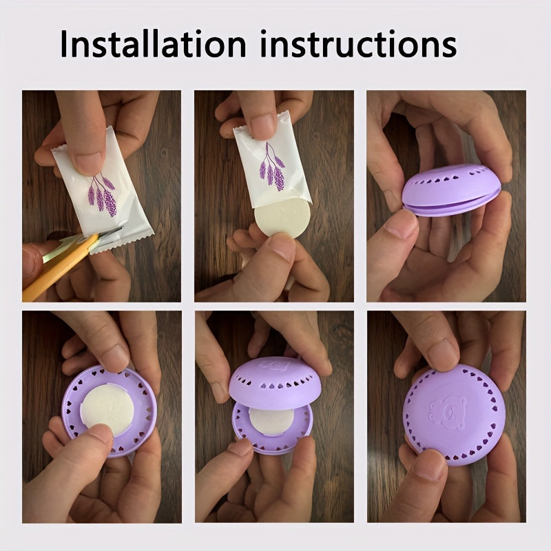 10pcs désodorisant toilettes