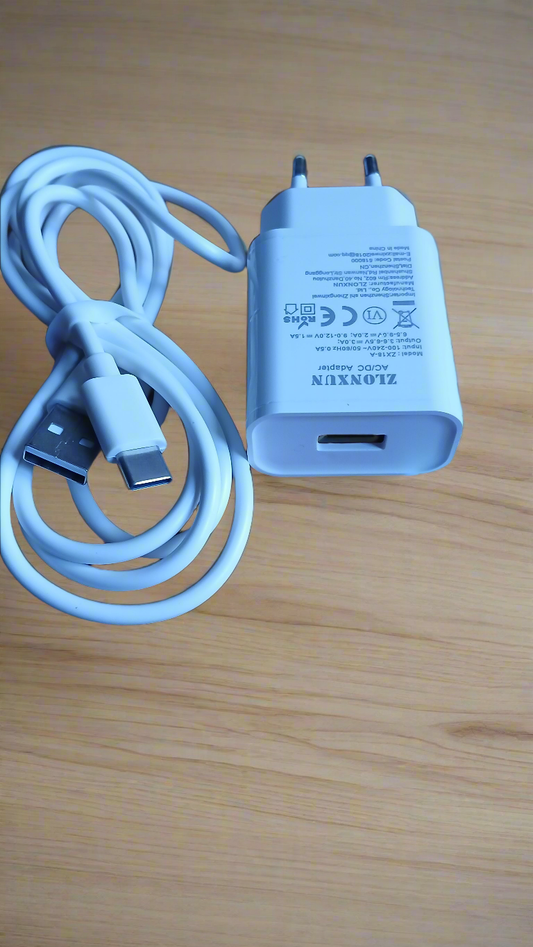CHARGEUR AVEC CABLE USB - USBC ZLONXUN ZX18-A