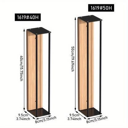 Rustic Wooden Panel Bathroom Towel Rack, Wall-Mounted Towel Holder for Rolled Towels, No Drilling Required, for Bath Towels, Hand Towels, Beach Towels, Bathroom Accessories, Autumn, Christmas Decor, Home Kitchen Supplies