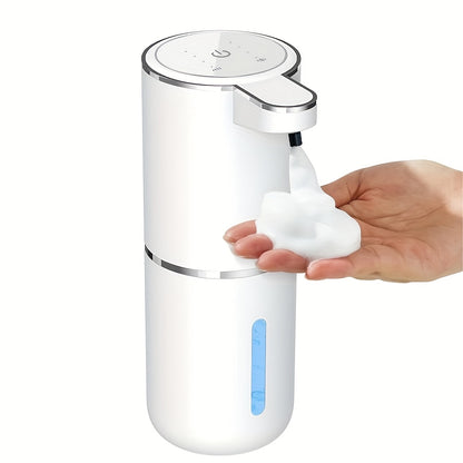 Charging Automatic Soap Dispenser, 380ml, Wall-Mounted, -Friendly, with Lithium Battery, USB Charging, Automatic Sensor, for Kitchen Detergent, Bathroom, Shampoo, Conditioner, Body Was