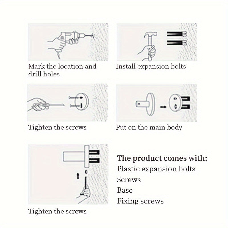 Copper Antique Style Wall-Mounted Toilet Paper Holder, 1pc – Elegant Brushed Finish, Easy Hole Installation Bathroom Hardware Accessory