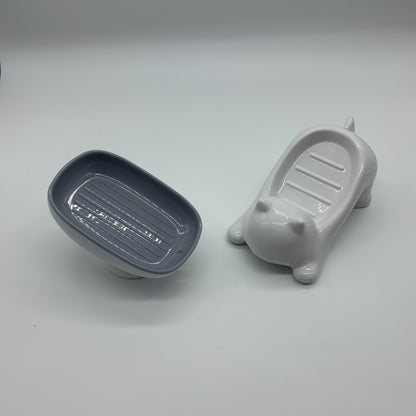 Bathroom Light Luxury Movable Soap Box