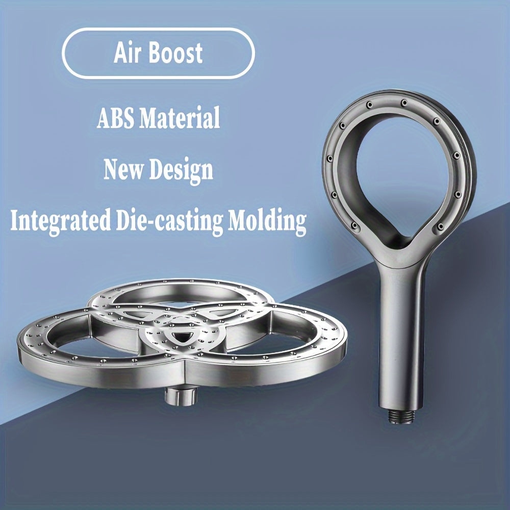 2pcs Upgraded High-Pressure Handheld Shower Set, ABS Material Including 9.25-inch Rainfall Head for a Better Bathing Experience, Bathroom Accessories